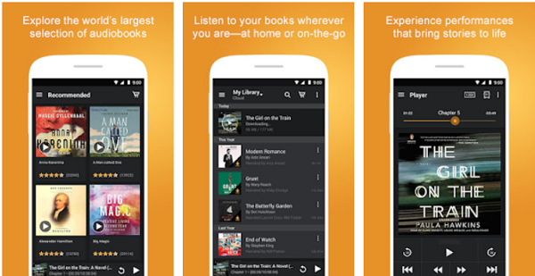 บริการ Audiobooks ช่วยให้คุณฟัง Audiobooks บน Android