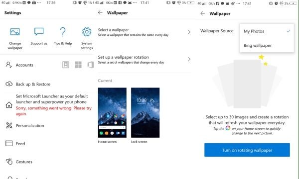 Microsoft Launcher For Android Should Get Lock Display Screen