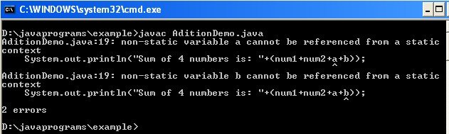 Statique en java